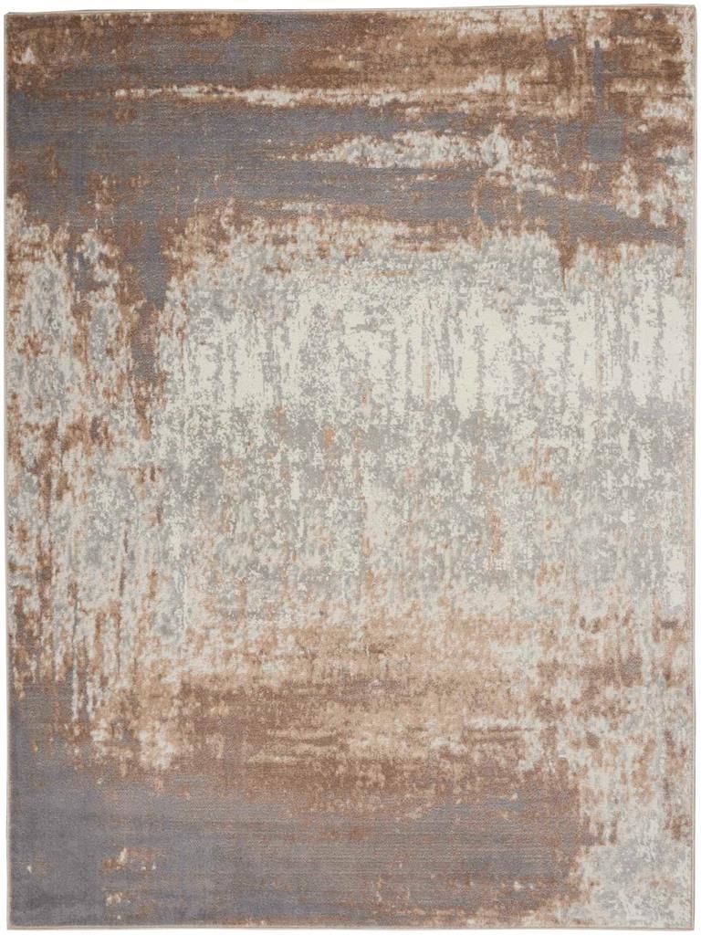 Nourison Elation ETN07 Grey Ivory Area Rug