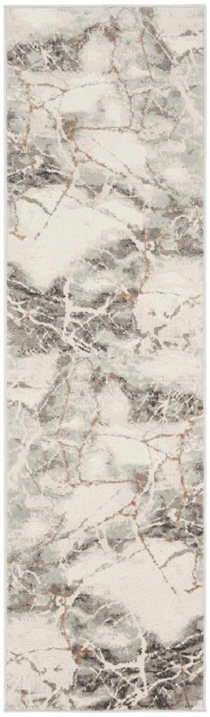 Nourison Elation ETN13 Ivory Grey Runner