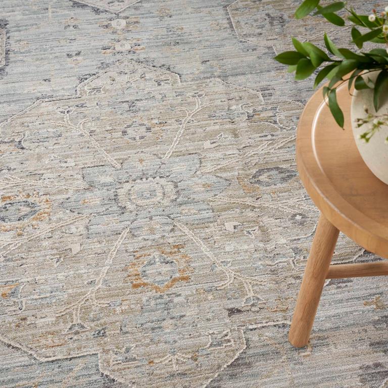 Nourison Lynx LNX07 Light Blue Area Rug | Carpetmart.com - Carpet