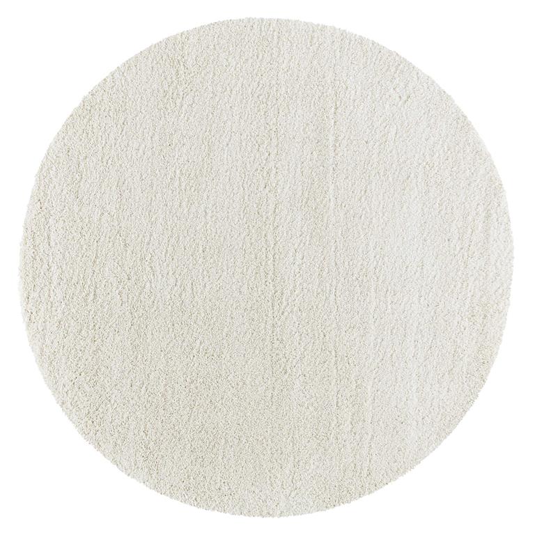 Nourison Malibu Shag MSG01 Ivory Round Area Rug