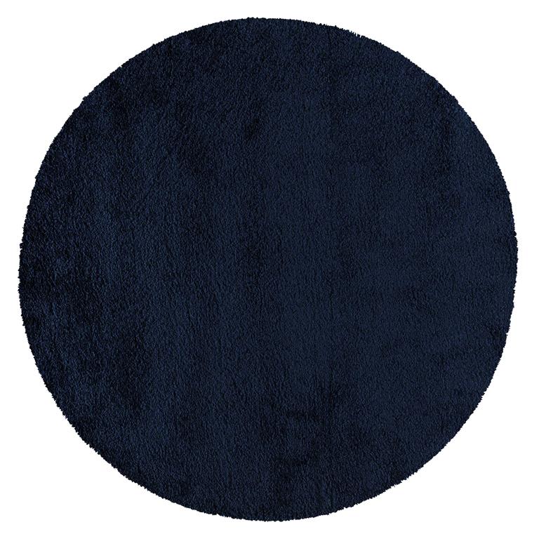 Nourison Malibu Shag MSG01 Navy Round Area Rug