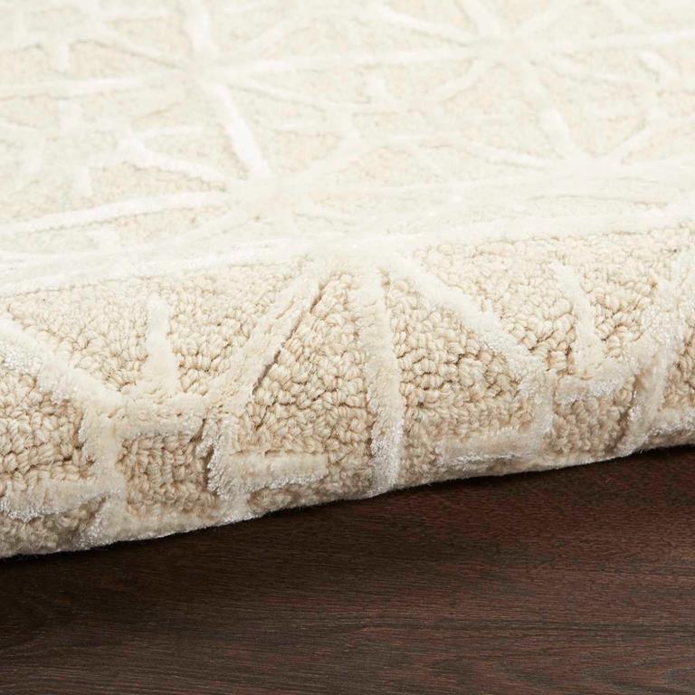 Nourison Nicole Curtis Series 2 SR201 Ivory Area Rug Texture