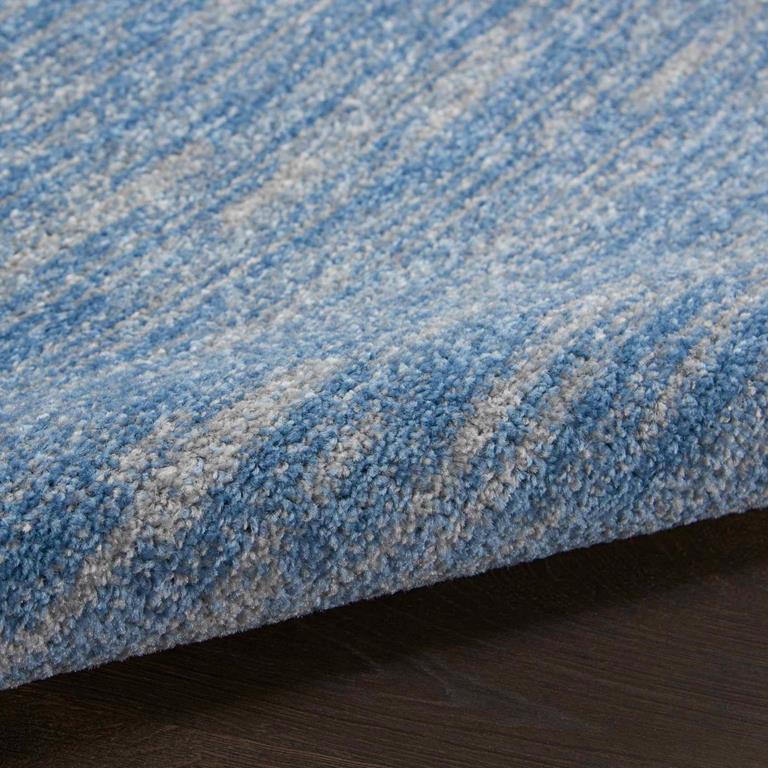 Nourison Essentials NRE01 Blue Grey Rug Texture