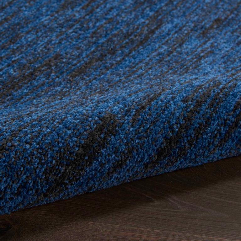 Nourison Essentials NRE01 Midnight Blue Rug Texture