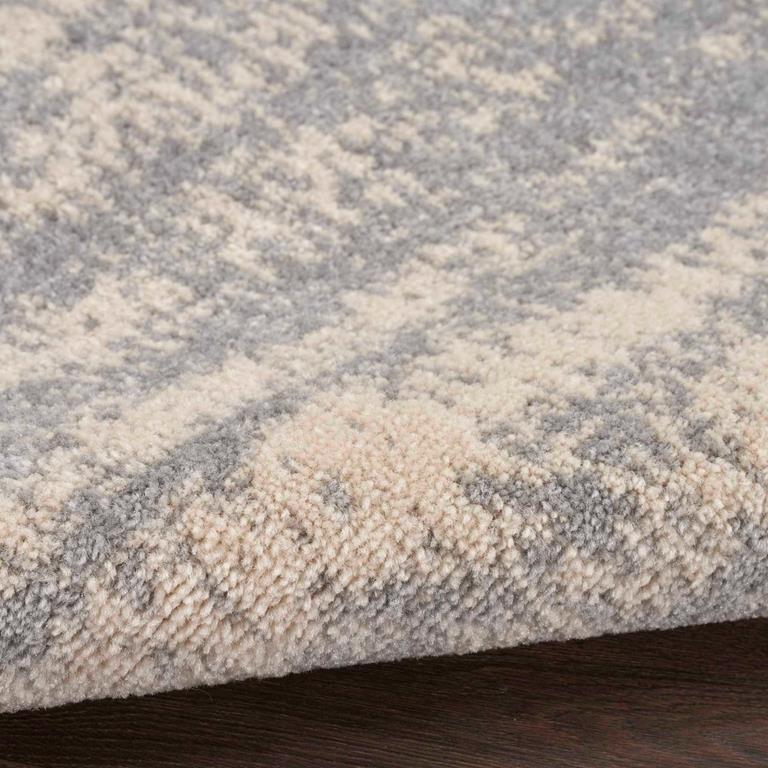 Nourison Essentials NRE03 Grey Beige Rug Texture