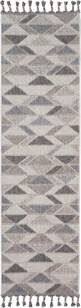 Nourison Paxton PAX01 Grey Charcoal Runner Area Rug