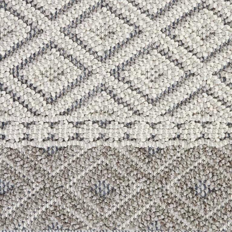 Nourison Paxton PAX03 Ivory Slate Area Rug Swatch