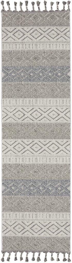 Nourison Paxton PAX03 Ivory Slate Runner Area Rug