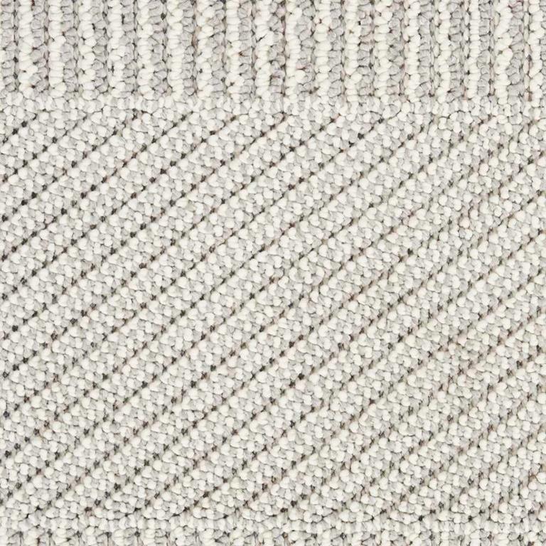 Nourison Paxton PAX06 Grey Ivory Area Rug Swatch