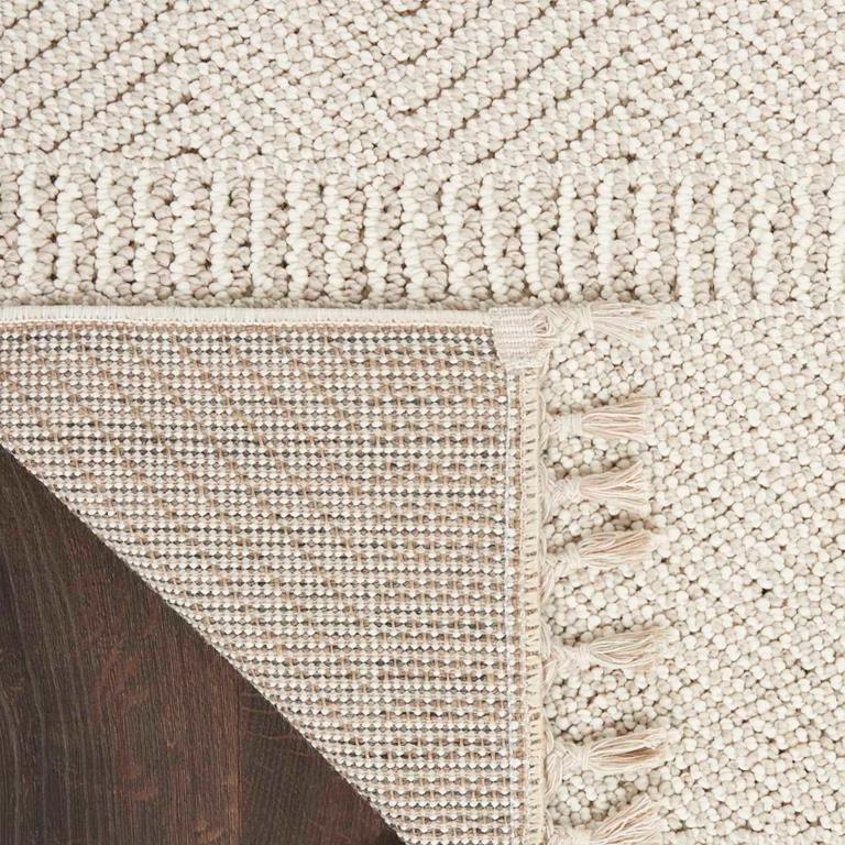 Nourison Paxton PAX06 Ivory Area Rug Back
