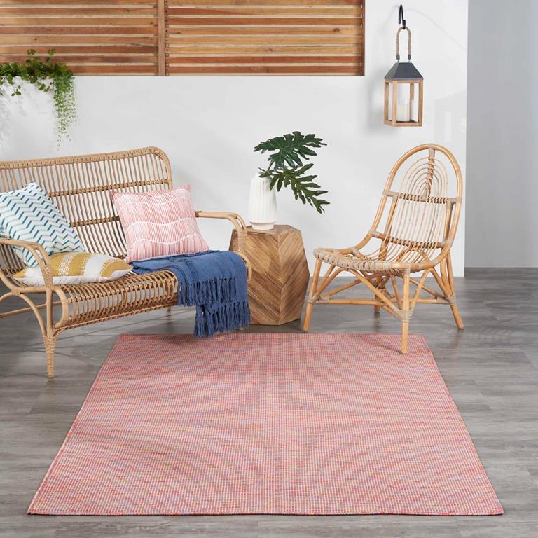 Nourison Positano POS01 Rainbow 5x7 Area Rug Outdoors