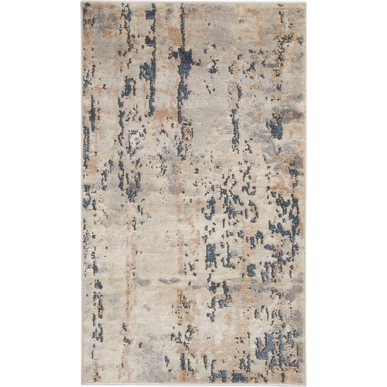 Nourison Quarry QUA01 Beige Grey Scatter Area Rug