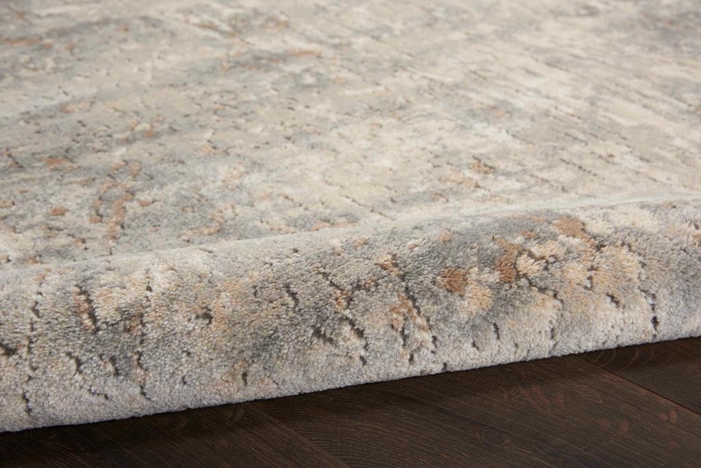 Nourison Quarry QUA03 Beige Grey Area Rug Texture