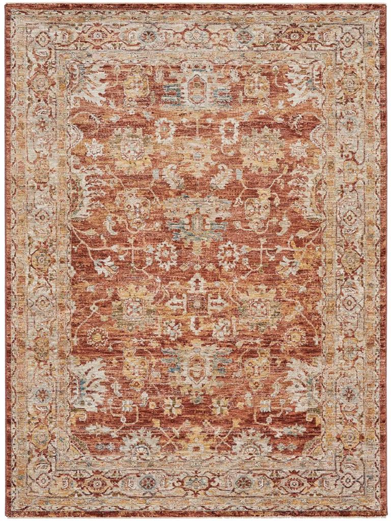 Nourison Sahar SHR02 Rust Area Rug