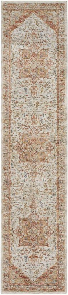 Nourison Sahar SHR06 Ivory Rust Area Rug | Carpetmart.com - Carpet