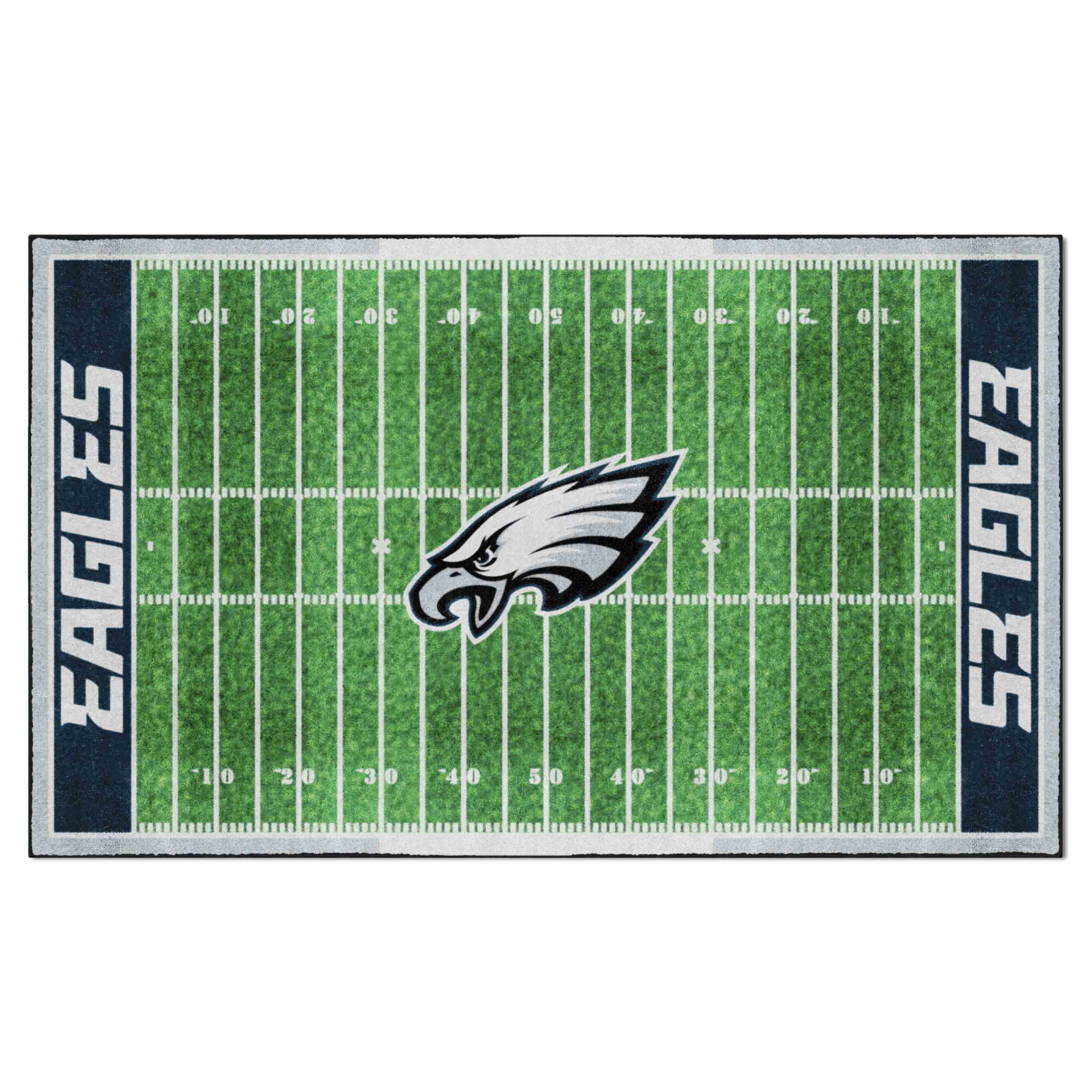 Philadelphia Eagles stencil in 3 layers.