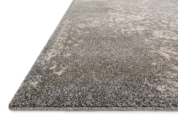 Loloi Emory EB-01 Charcoal/Ivory Area Rug Angle