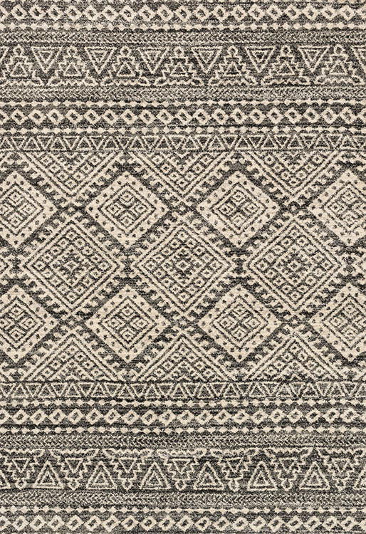 Loloi Emory EB-08 Graphite/Ivory Area Rug