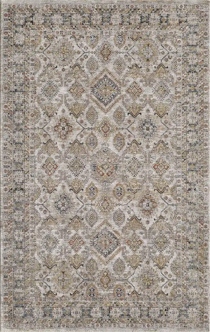 Kas Avani 8400 Ivory Damascus Area Rug | Carpetmart.com - Carpet
