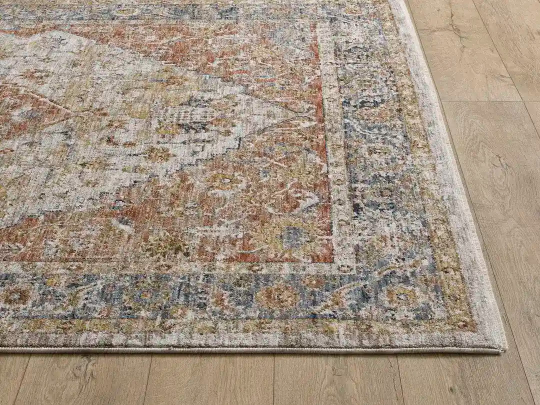 Kas Avani 8401 Spice Serafina Area Rug Corner