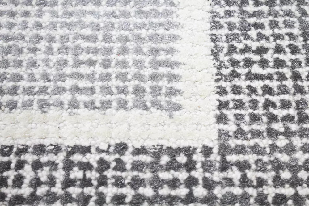 Bashian Luminous LM110 Lilianna Grey Area Rug Close Up