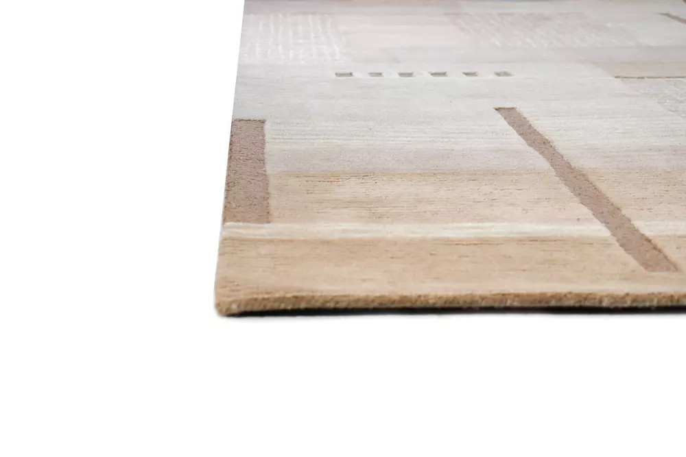 Bashian Verona LC180 Niamh Beige Area Rug Edge