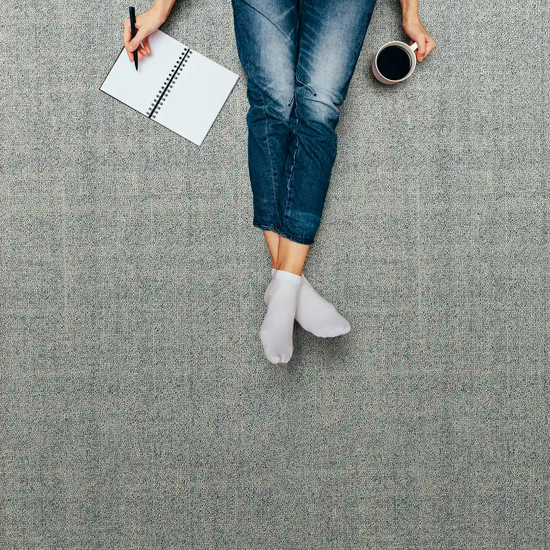 Kaleen Broadloom Tellico TEL-10 Denim Area Rug Room Scene