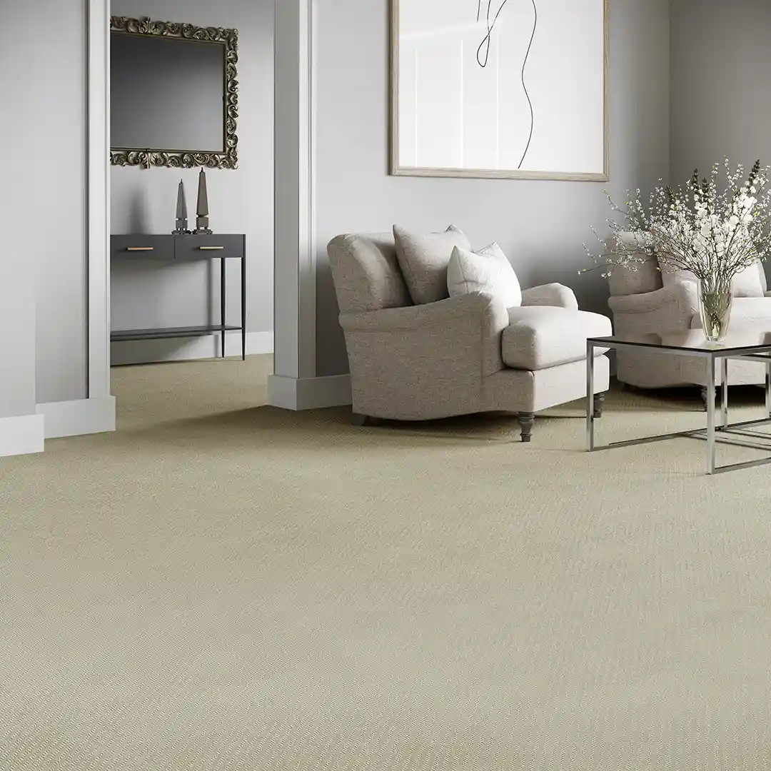 Kaleen Hook & Beam Free Spirit FSP-03 Beige Area Rug Room Scene