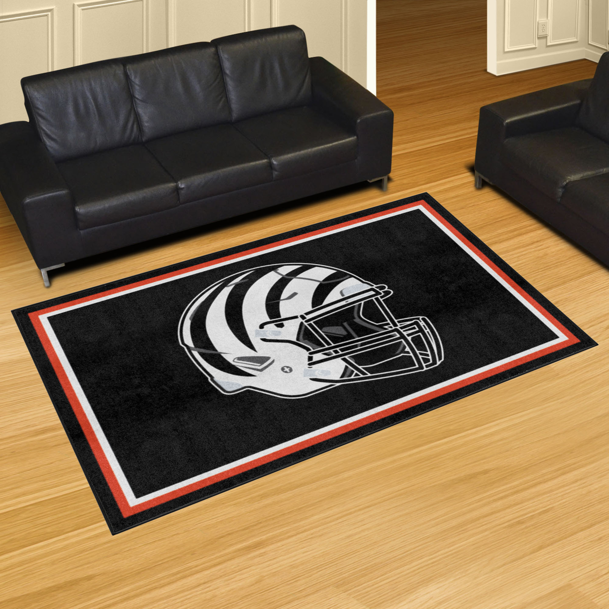 NFL Home Field Cincinnati Bengals Area Rug - Carpetmart.com