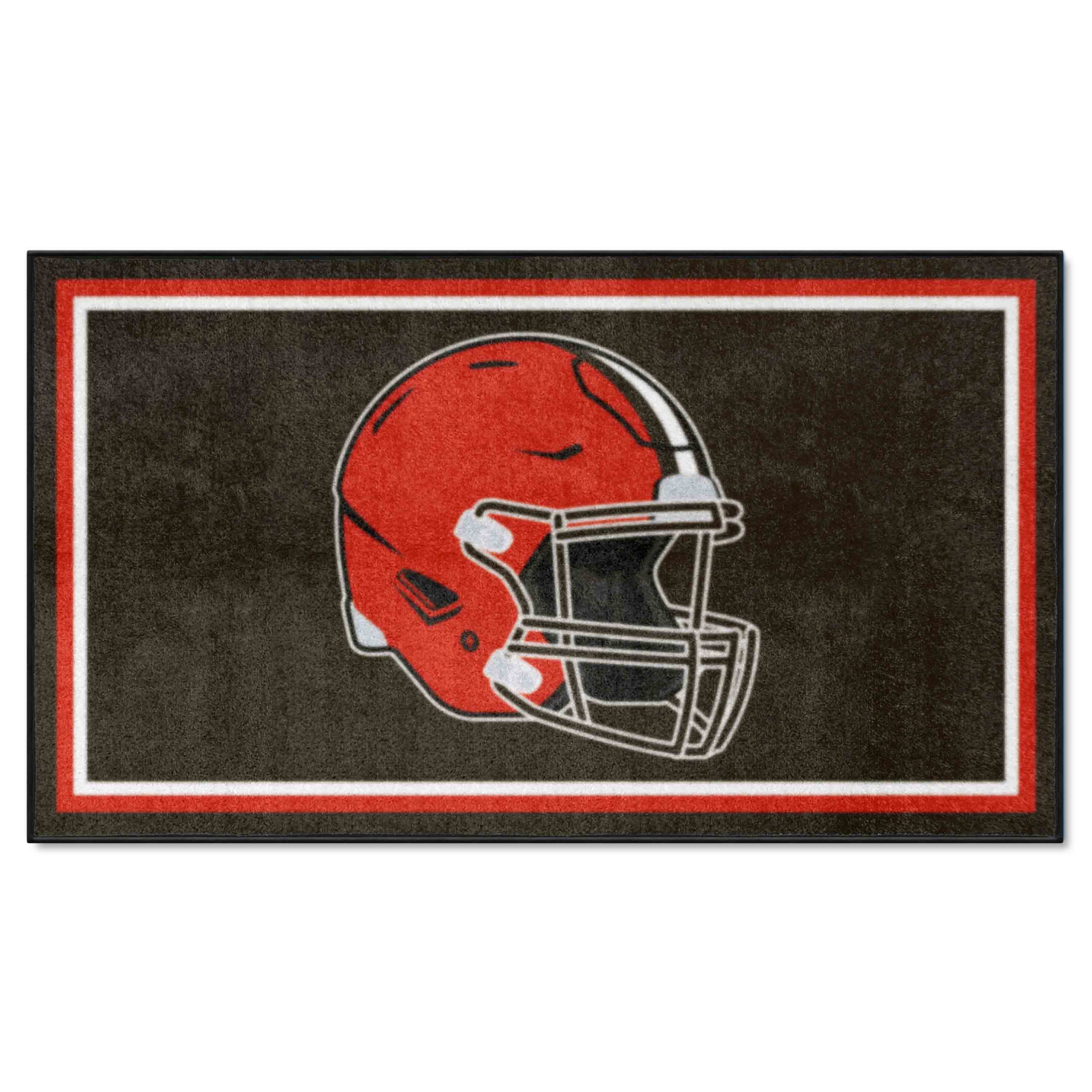 NFL Cleveland Browns 3'0" X 5'0" Brown Plush Rug - 38250