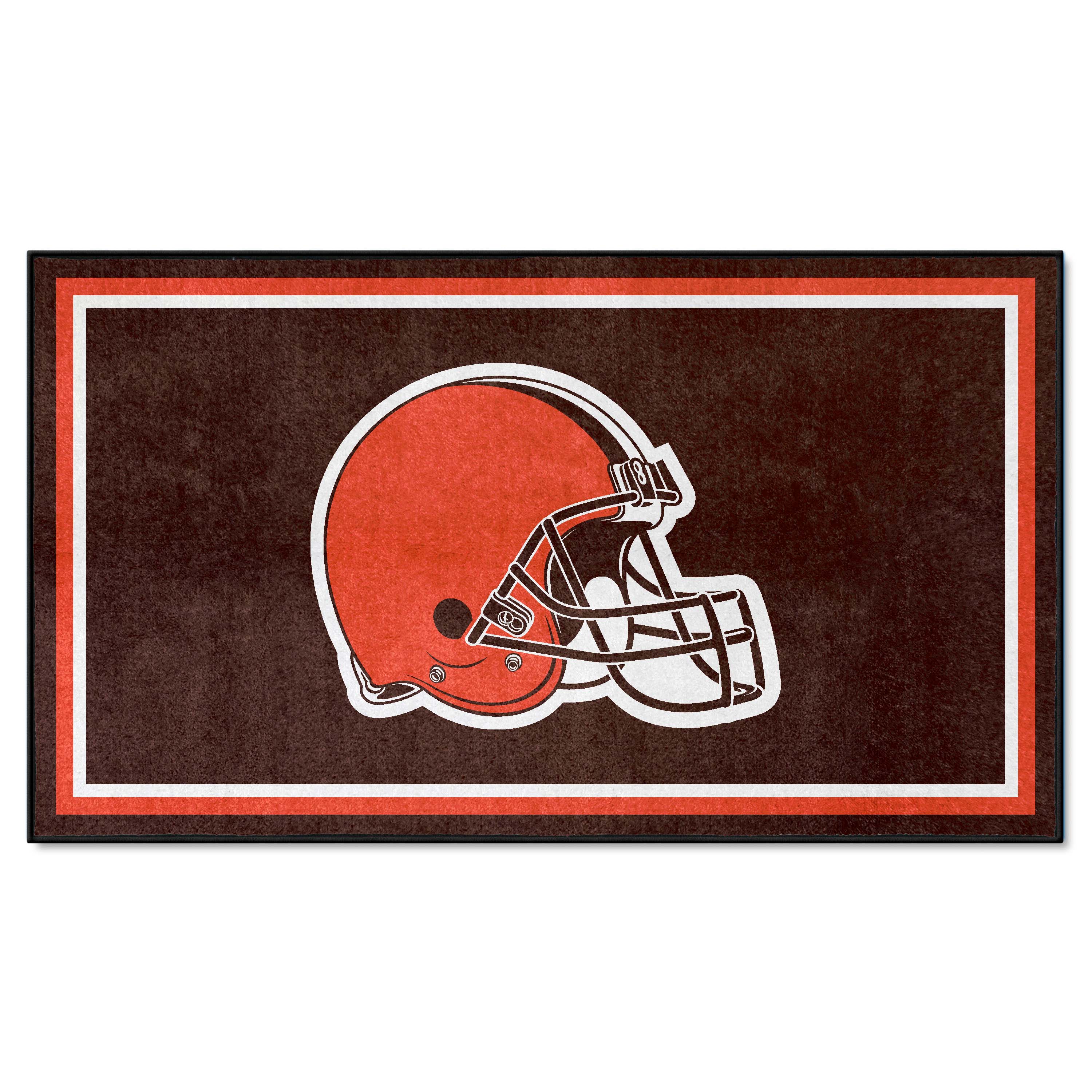 NFL Cleveland Browns 3'0" X 5'0" Brown Plush Rug - 19864