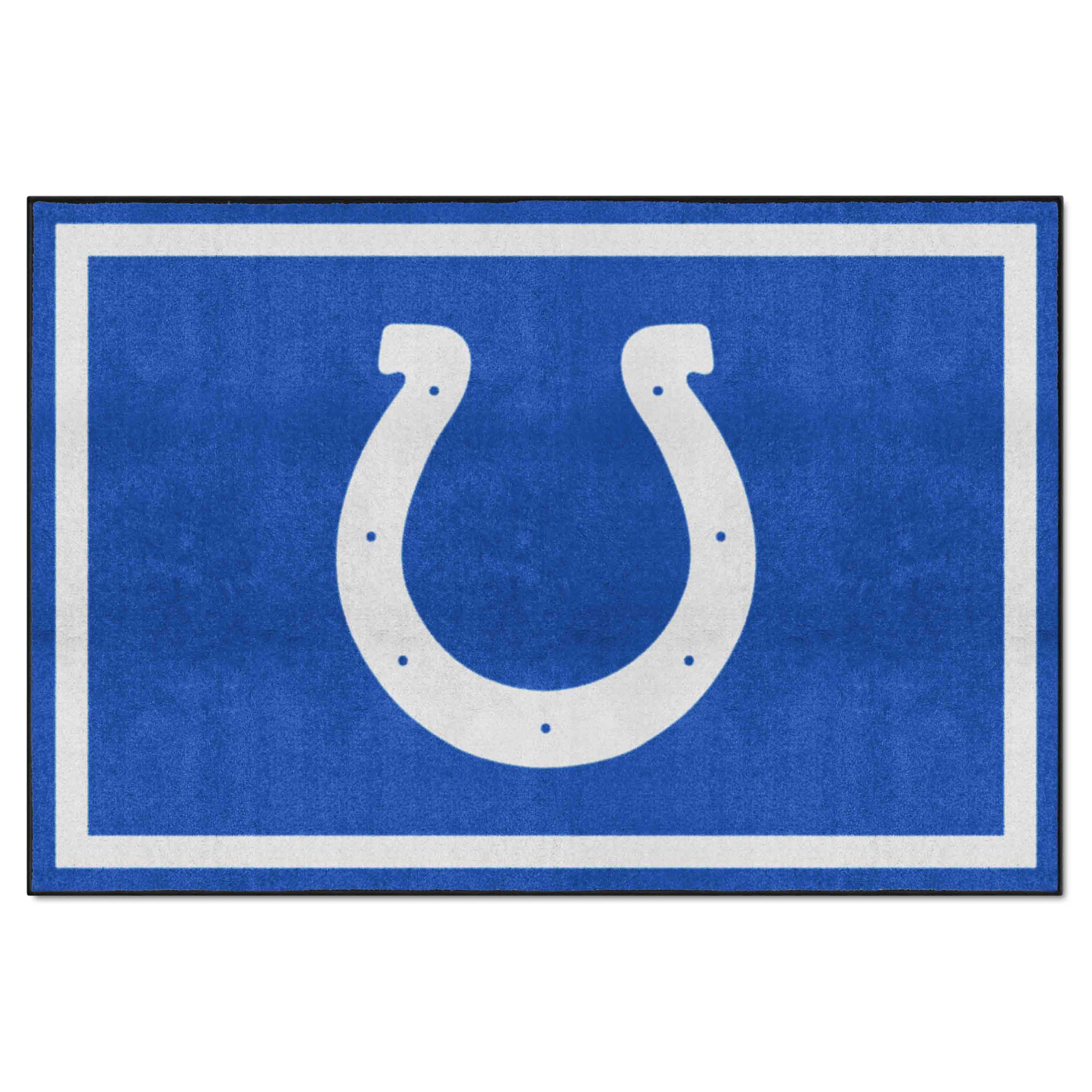 NFL Indianapolis Colts 4'11" X 7'4" Blue Plush Rug - 6582