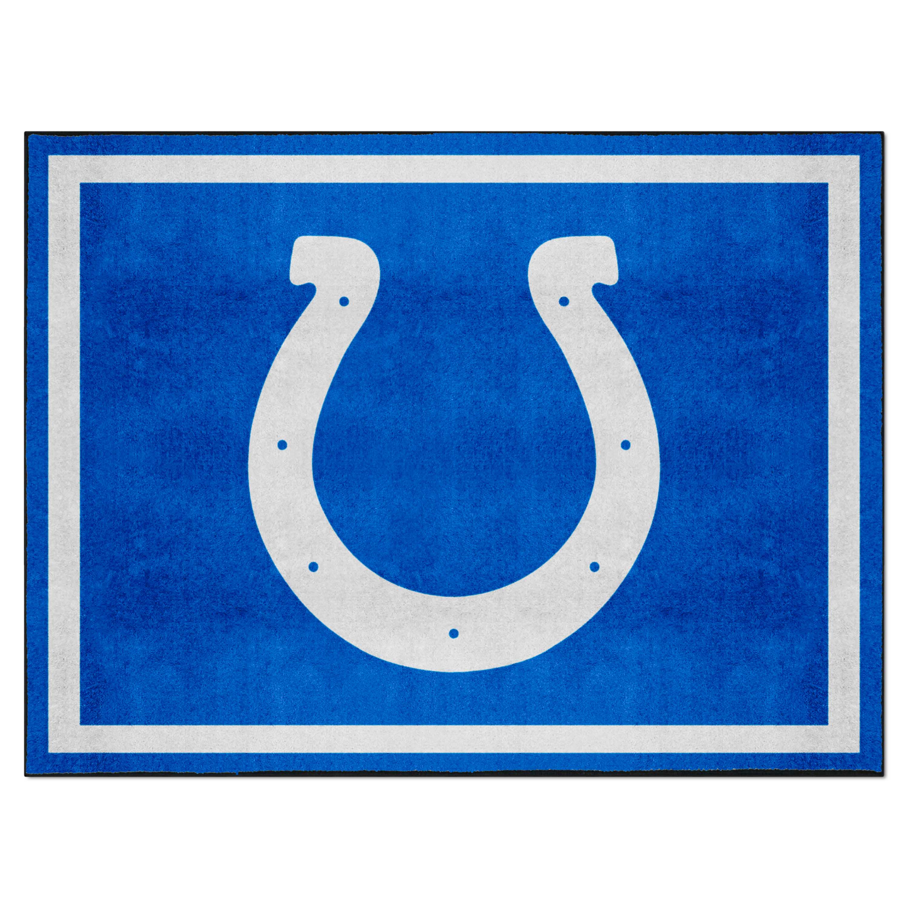 NFL Indianapolis Colts 7'3" X 9'9" Blue Plush Rug - 17484