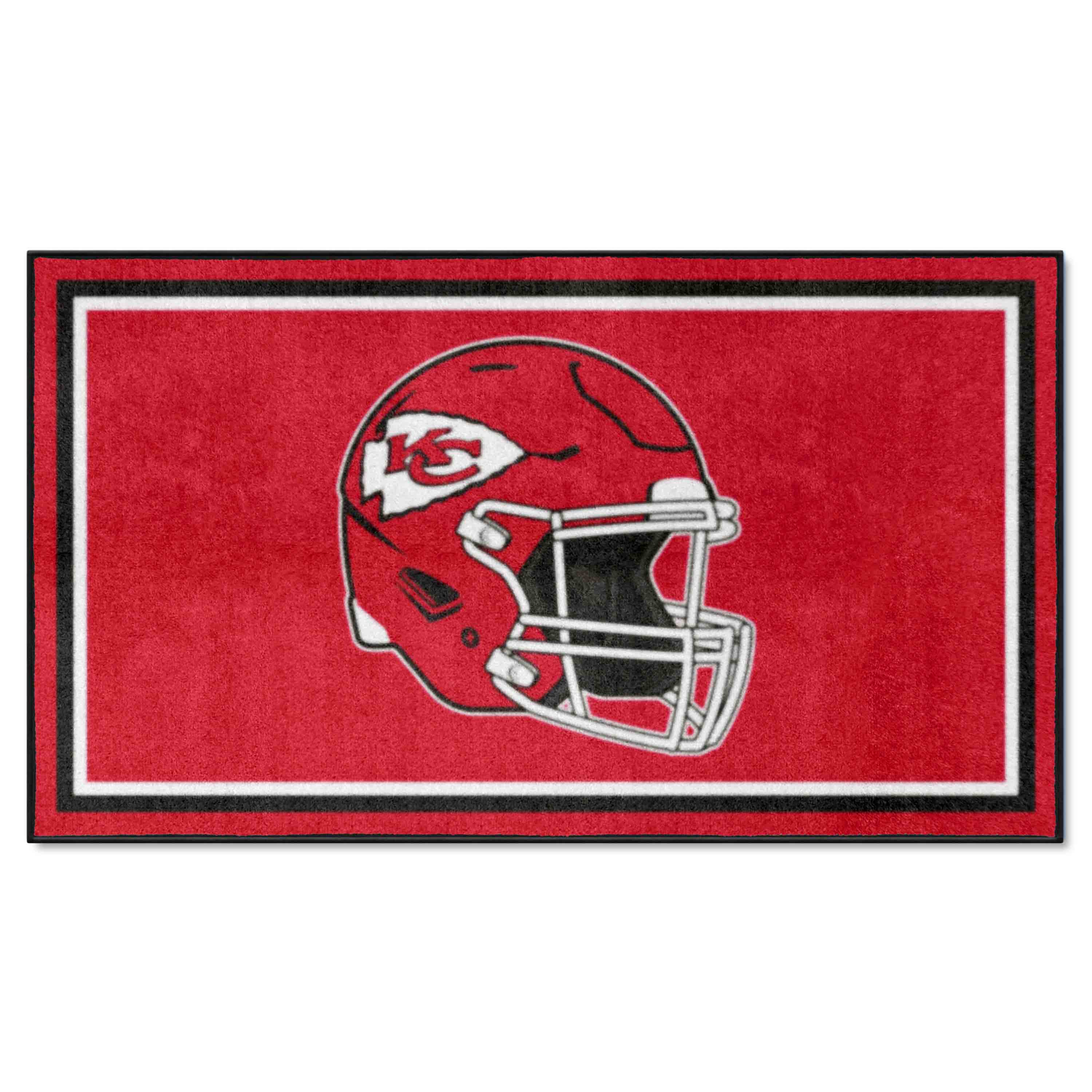 NFL Kansas City Chiefs 3'0" X 5'0" Red Plush Rug - 38282