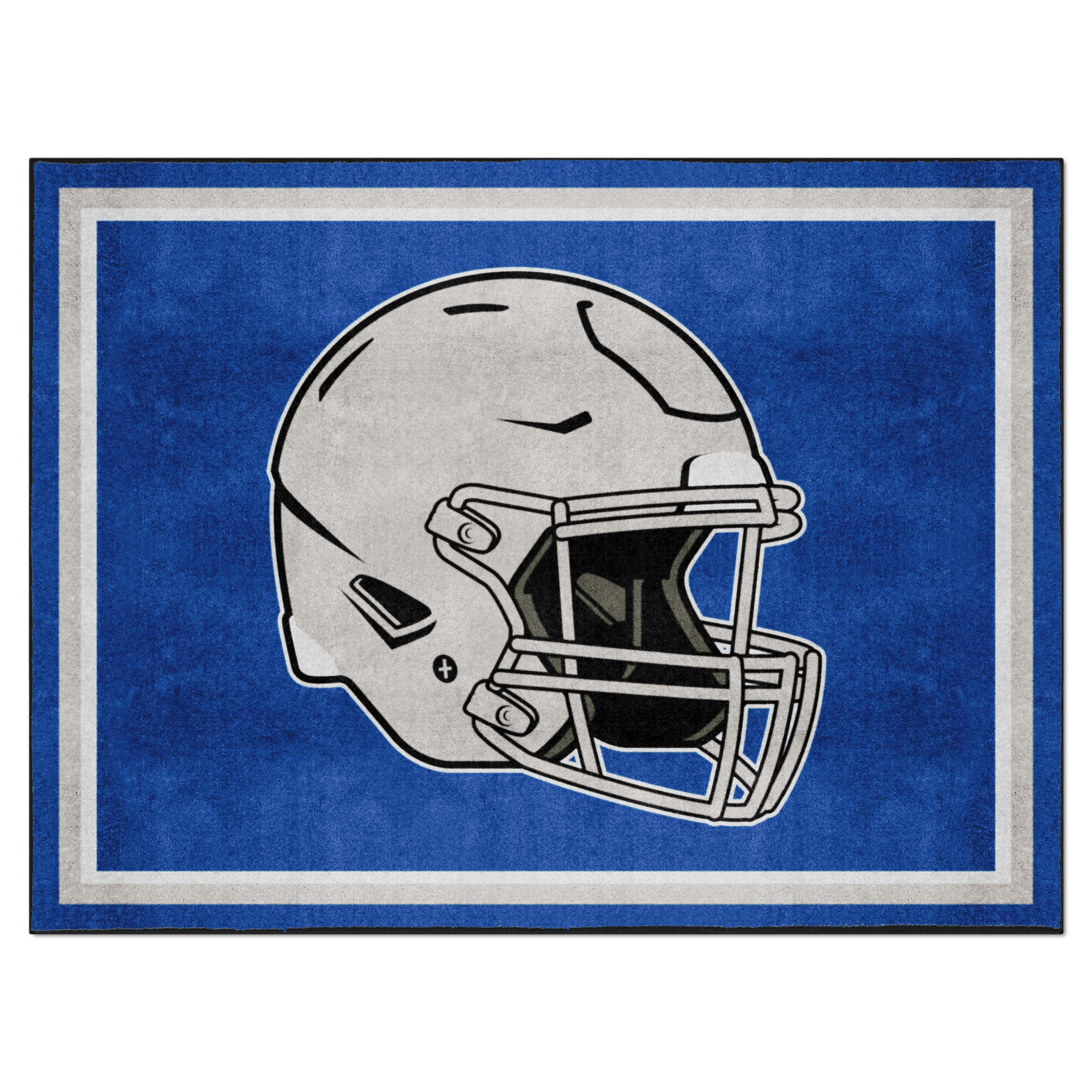 NFL Detroit Lions 7'3" X 9'9" Blue Plush Rug - 36185