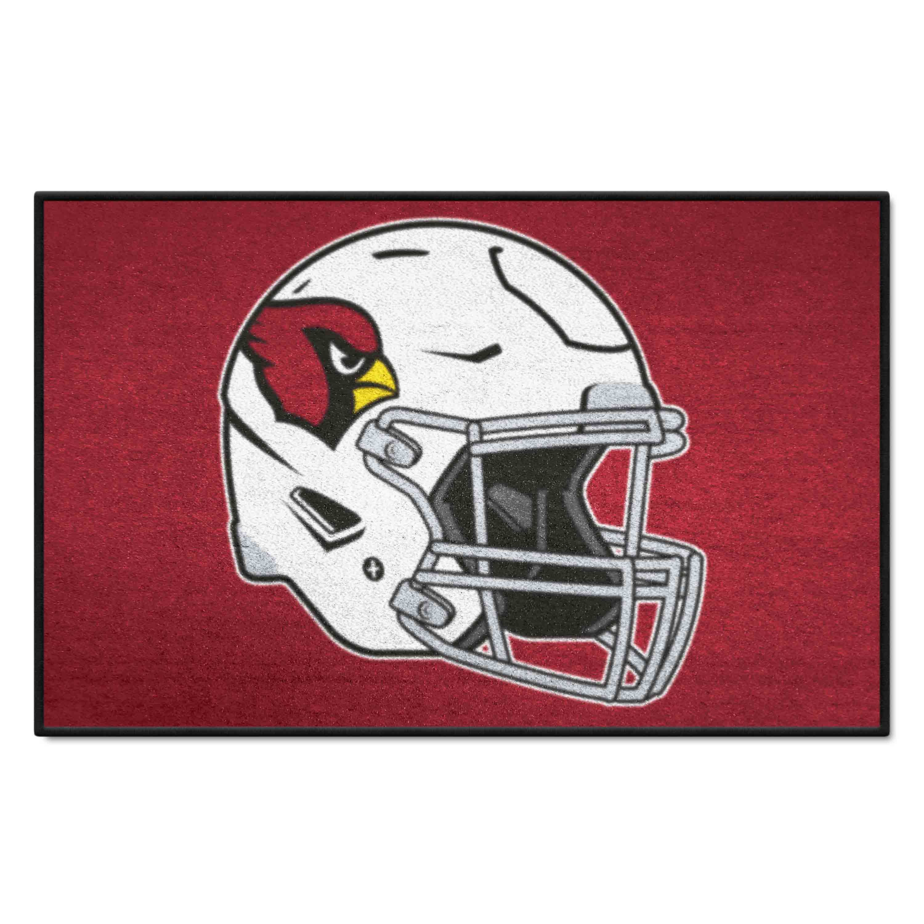 NFL Arizona Cardinals 1'7" X 2'6" Red Starter Mat - 5661