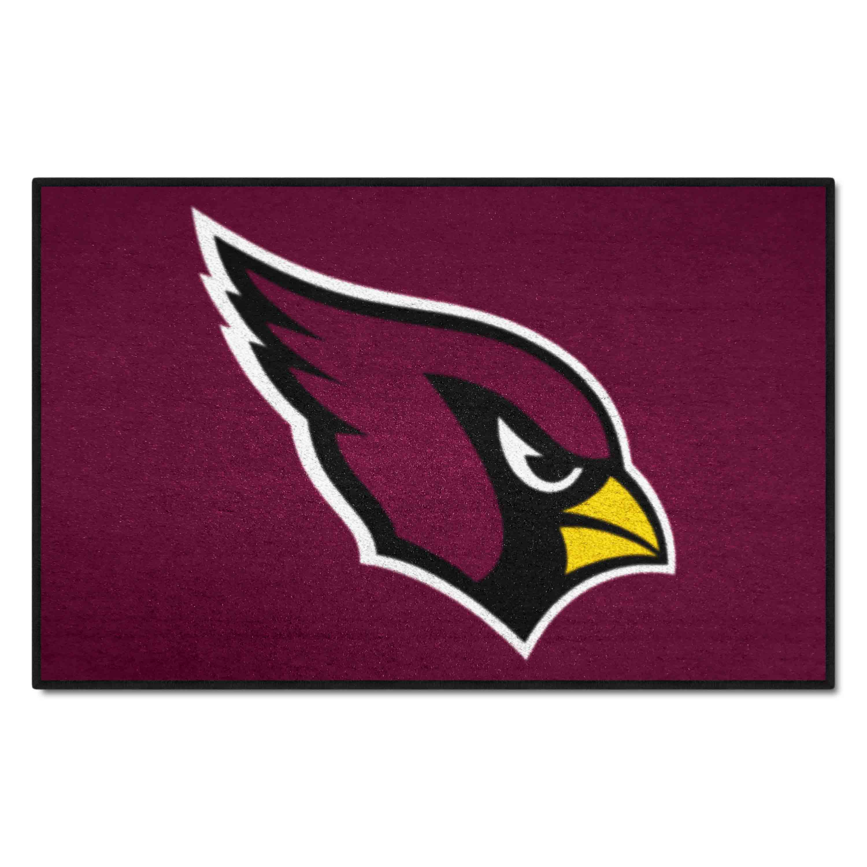 NFL Arizona Cardinals 1'7" X 2'6" Red Starter Mat - 28707