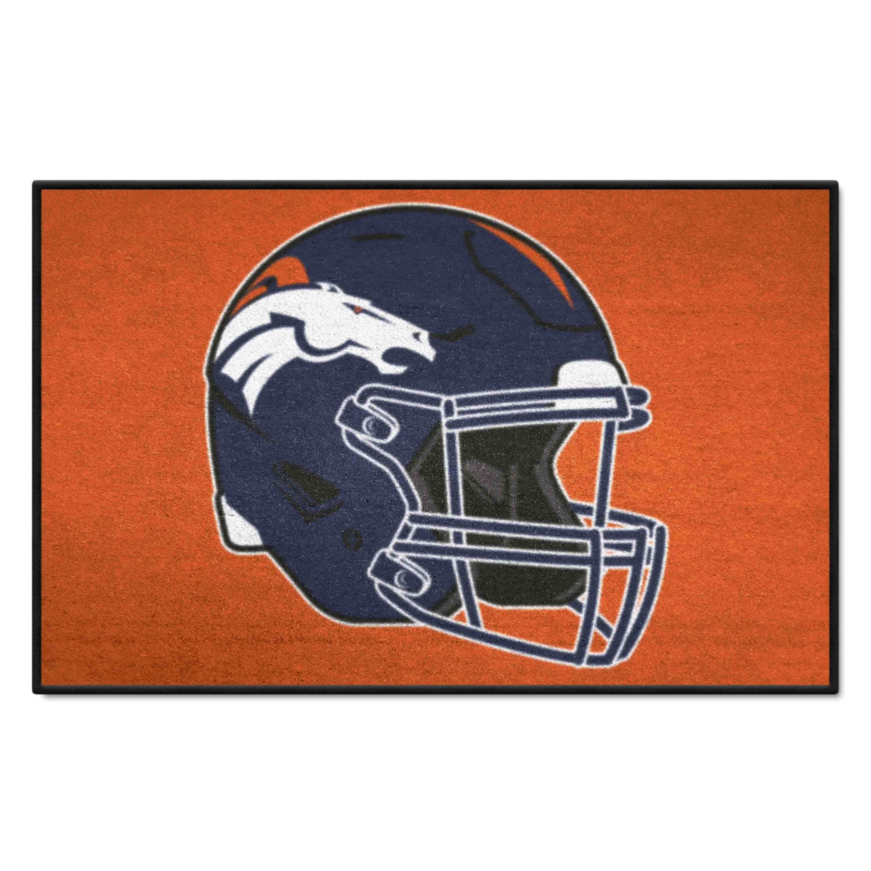 NFL Denver Broncos 1'7" X 2'6" Orange Starter Mat - 5720