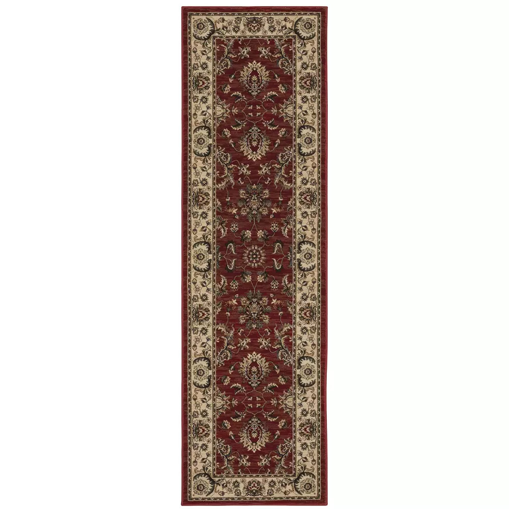 Ariana 311C Red Runner Area Rug by Oriental Weavers Runner