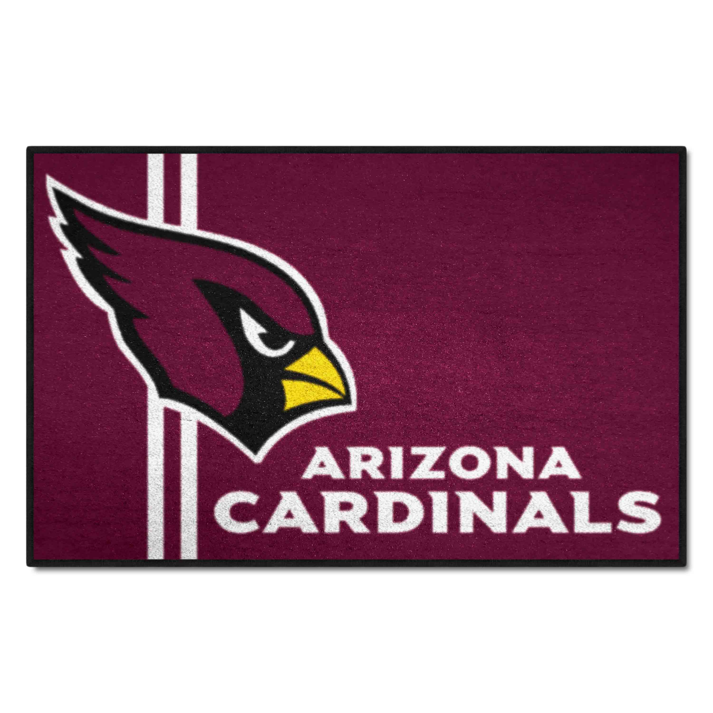 NFL Arizona Cardinals 1'7" X 2'6" Red Uniform Starter Mat - 8253