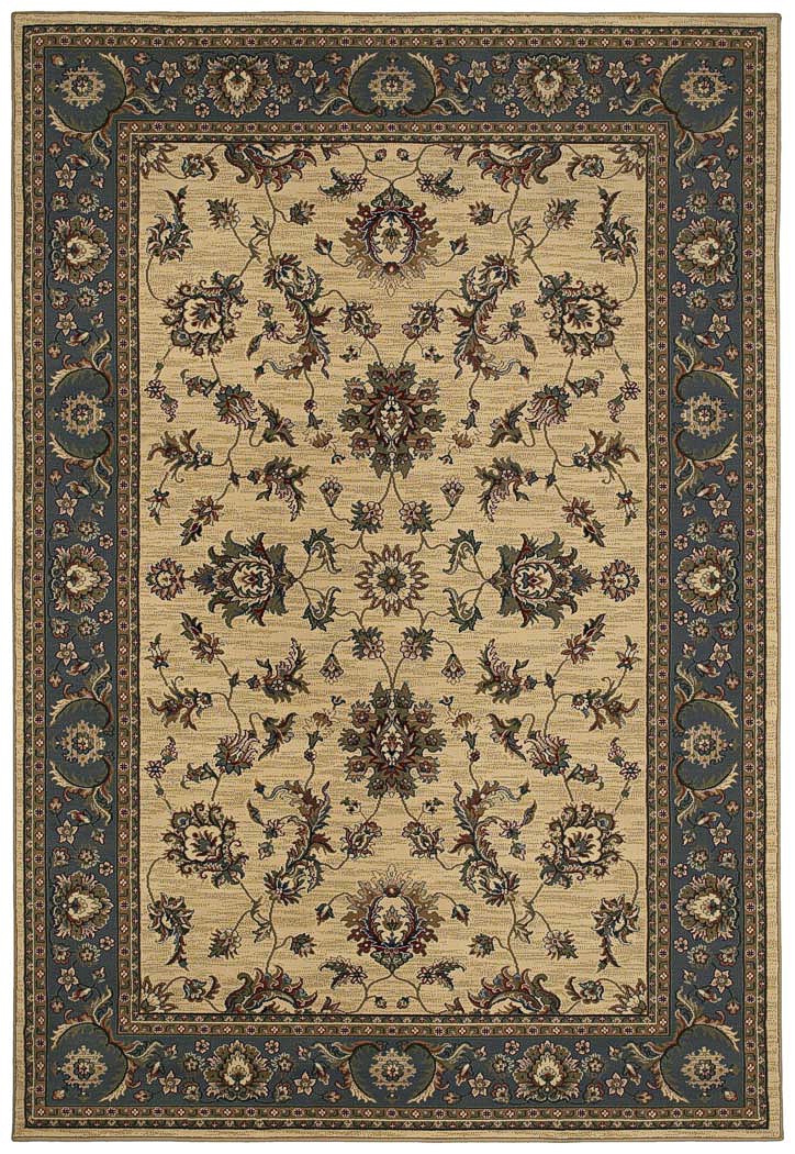 Ariana 311Z Ivory/Blue Area Rug by Oriental Weavers