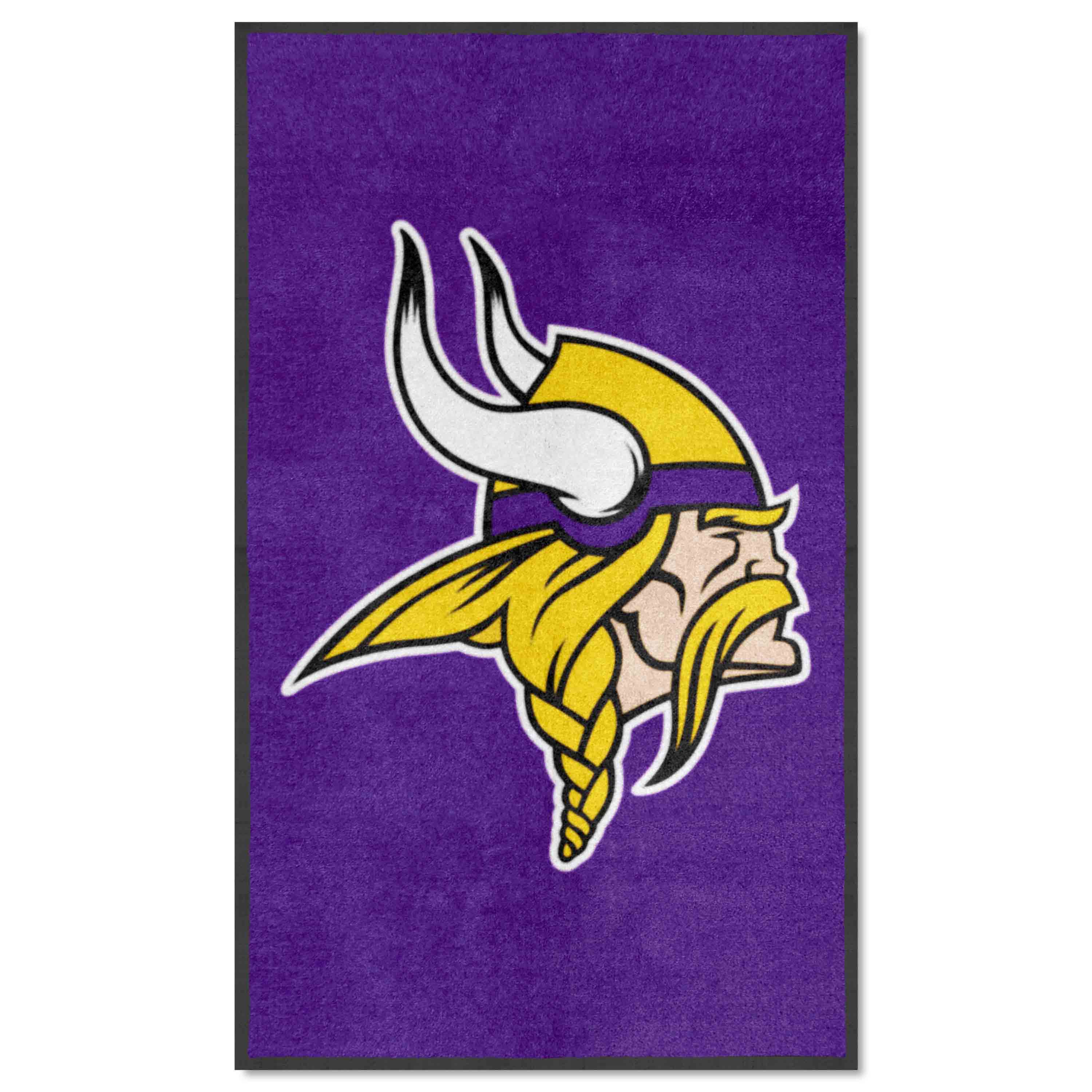 NFL Minnesota Vikings 2'10" X 4'9" Purple Portrait Logo Mat - 7768