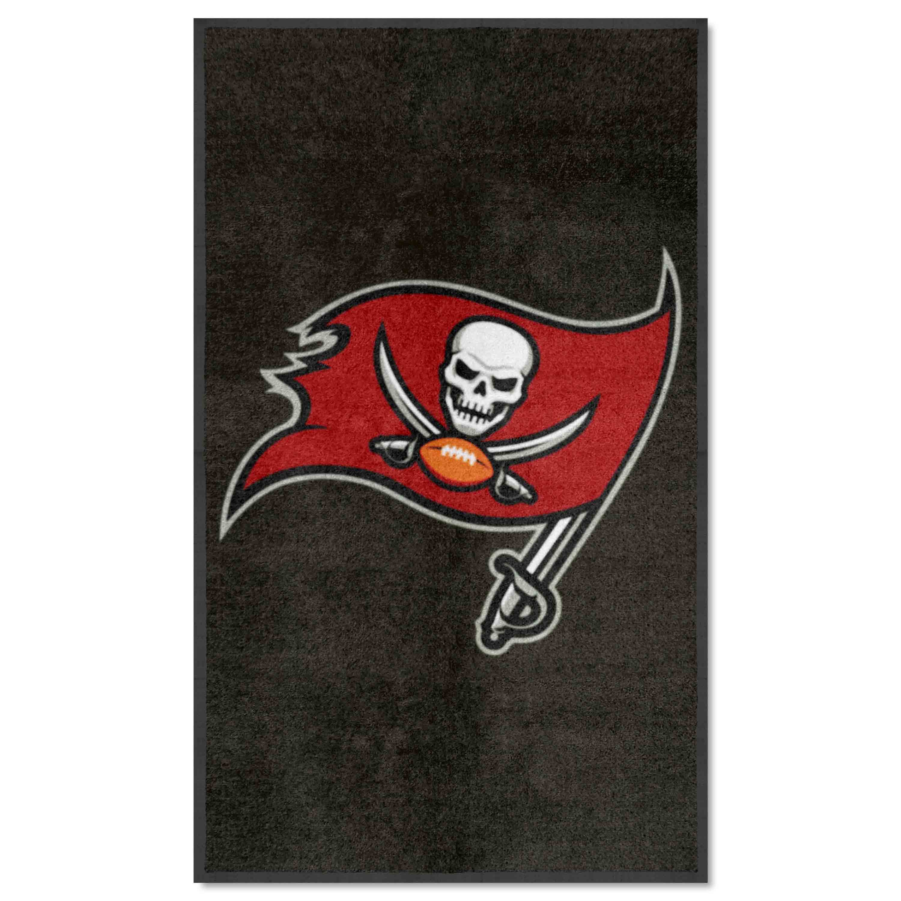 NFL Tampa Bay Buccaneers 2'10" X 4'9" Pewter Portrait Logo Mat - 7769
