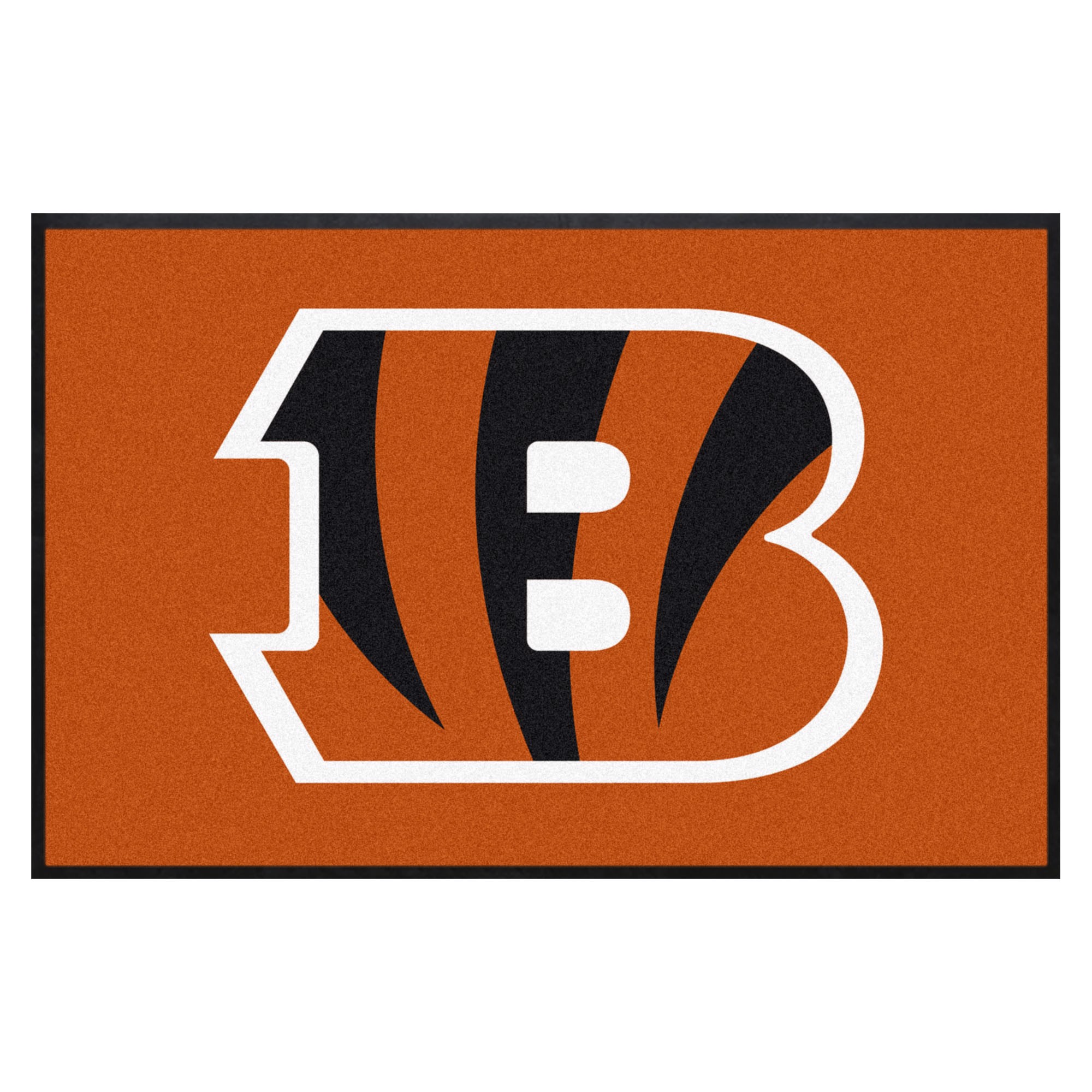 NFL Cincinnati Bengals 3'7" X 5'7" Orange Landscape Logo Mat - 9591