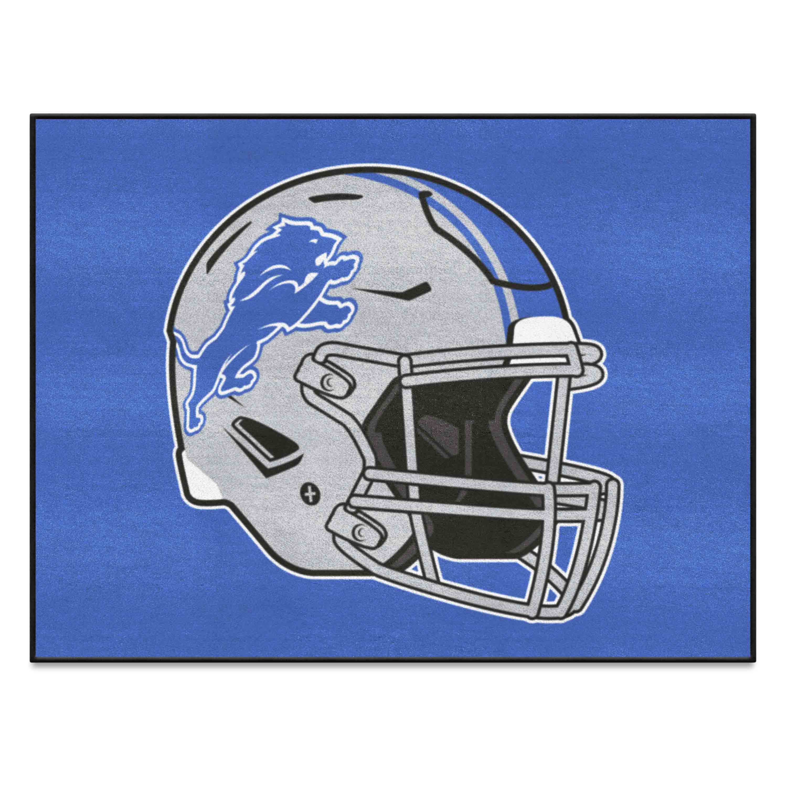 NFL Detroit Lions 2'10" X 3'7" Blue All-Star Mat - 5739