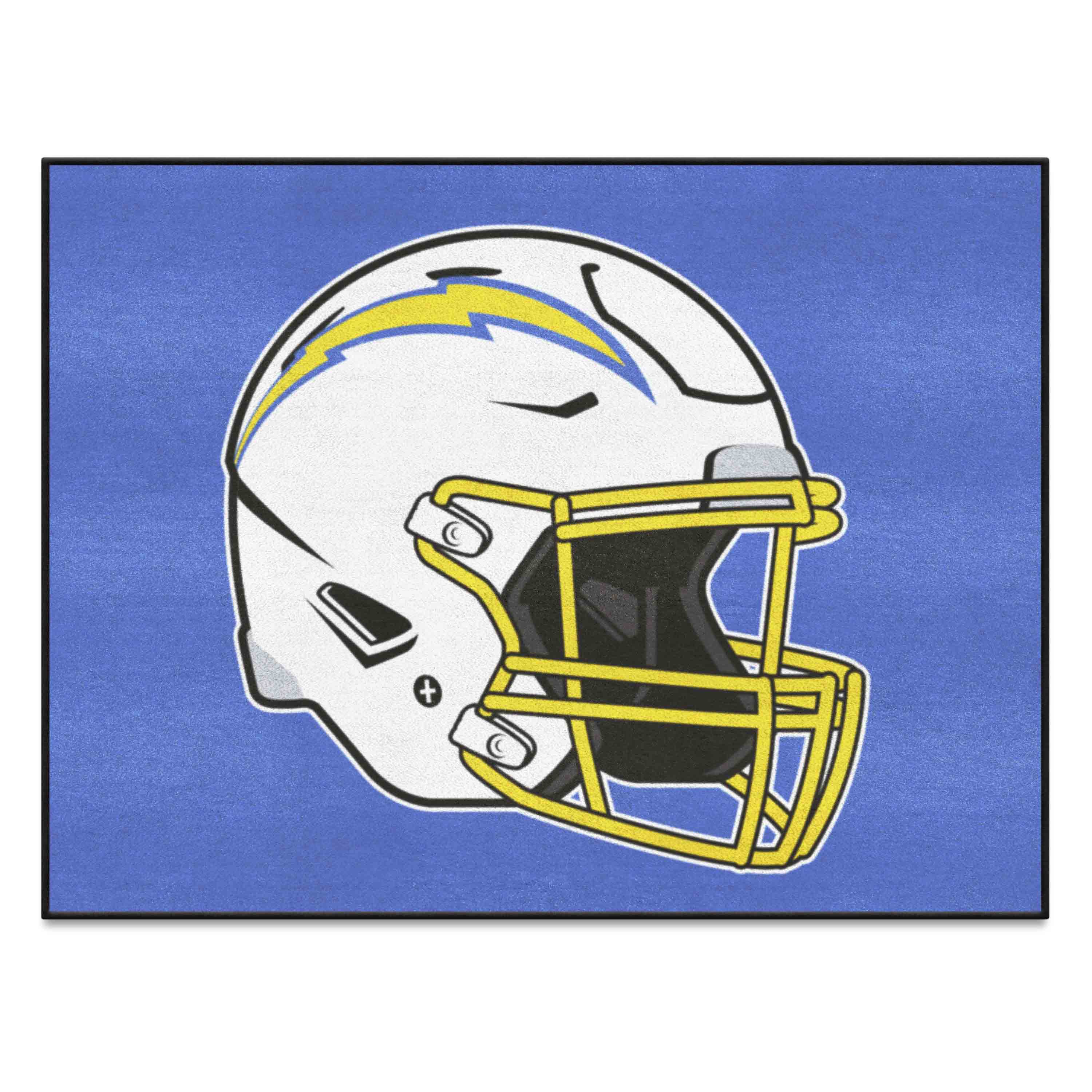NFL Los Angeles Chargers 2'10" X 3'7" Blue All-Star Mat - 5846