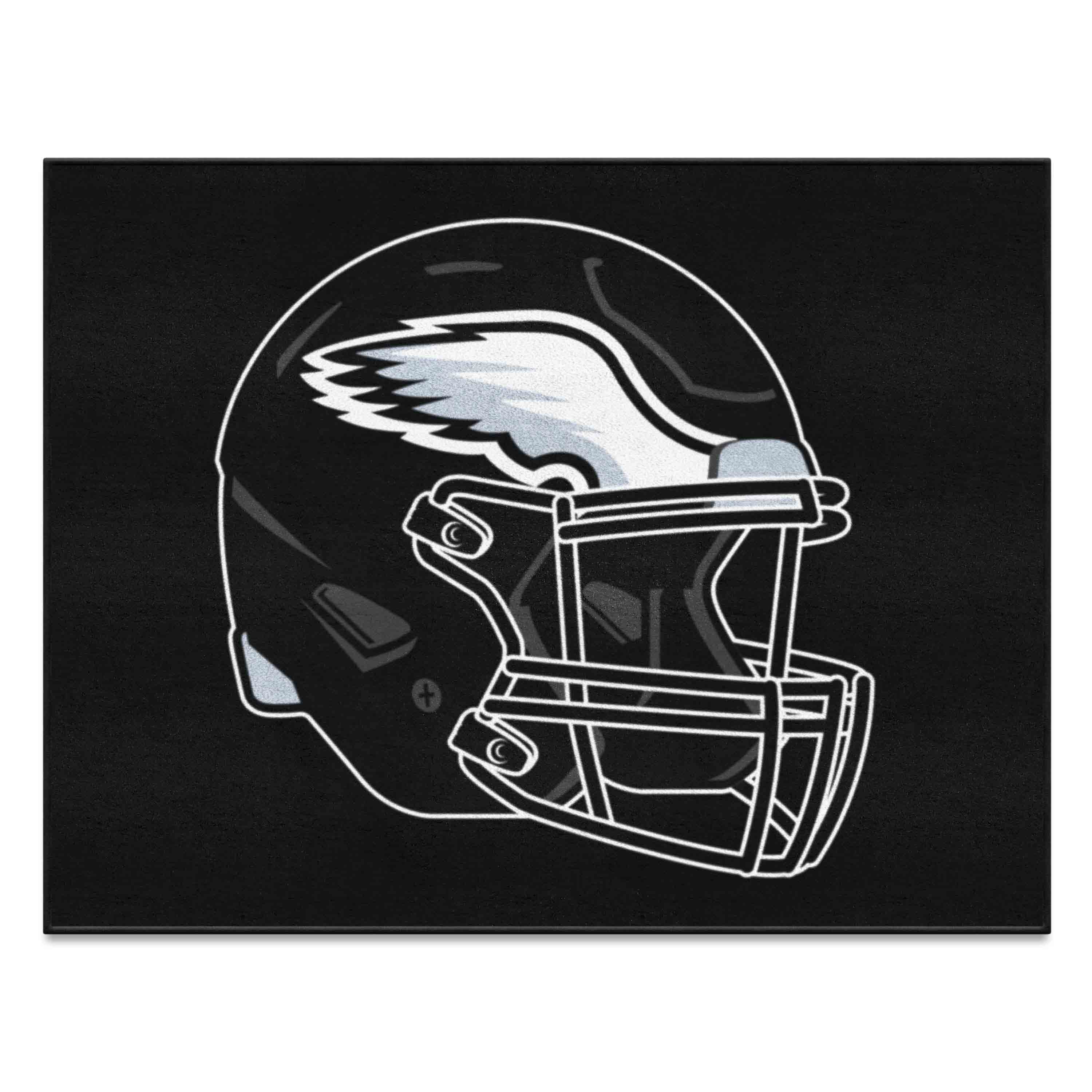 NFL Philadelphia Eagles 2'10" X 3'7" Black All-Star Mat - 38108