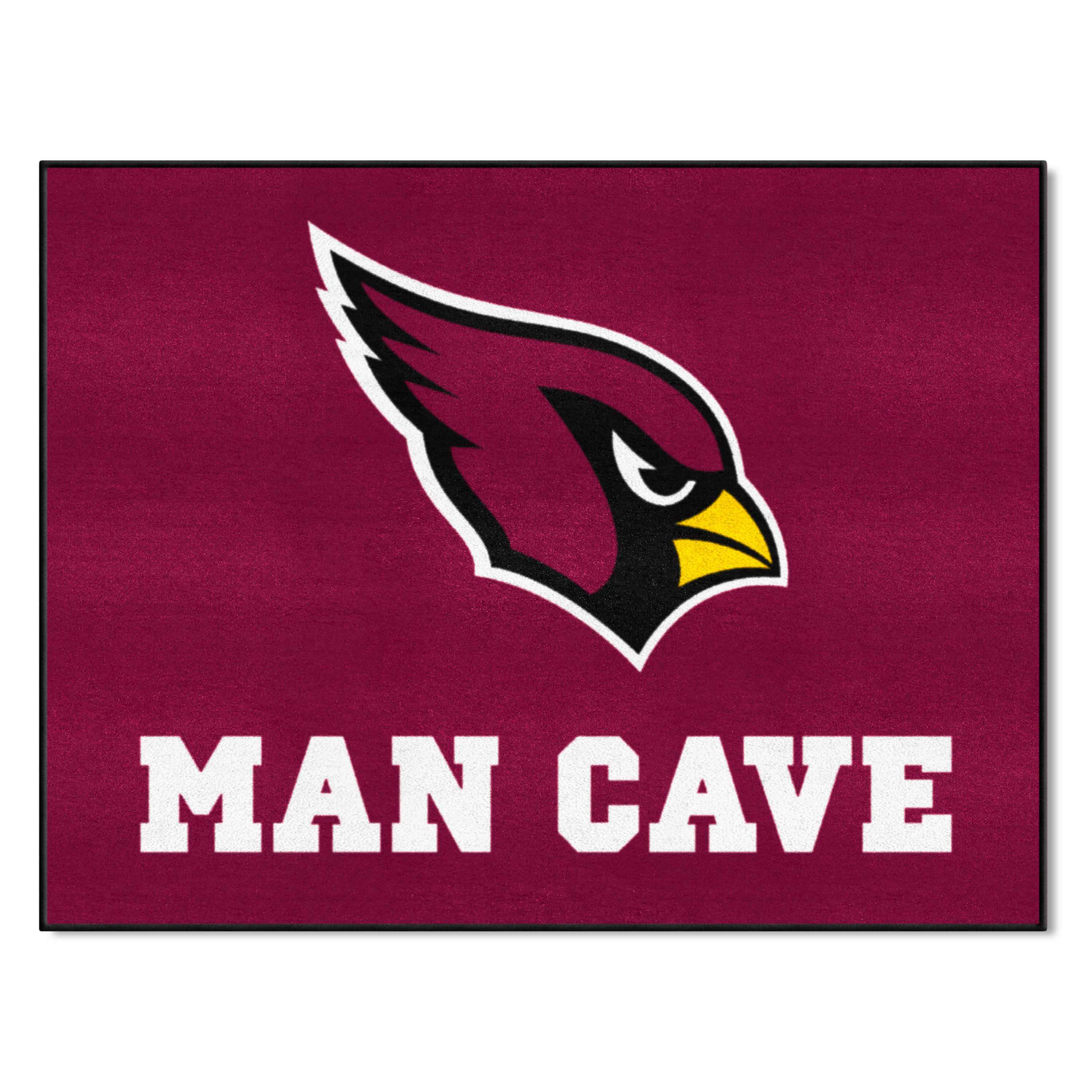 NFL Arizona Cardinals 2'10" X 3'7" Red Man Cave All-Star Mat - 14260