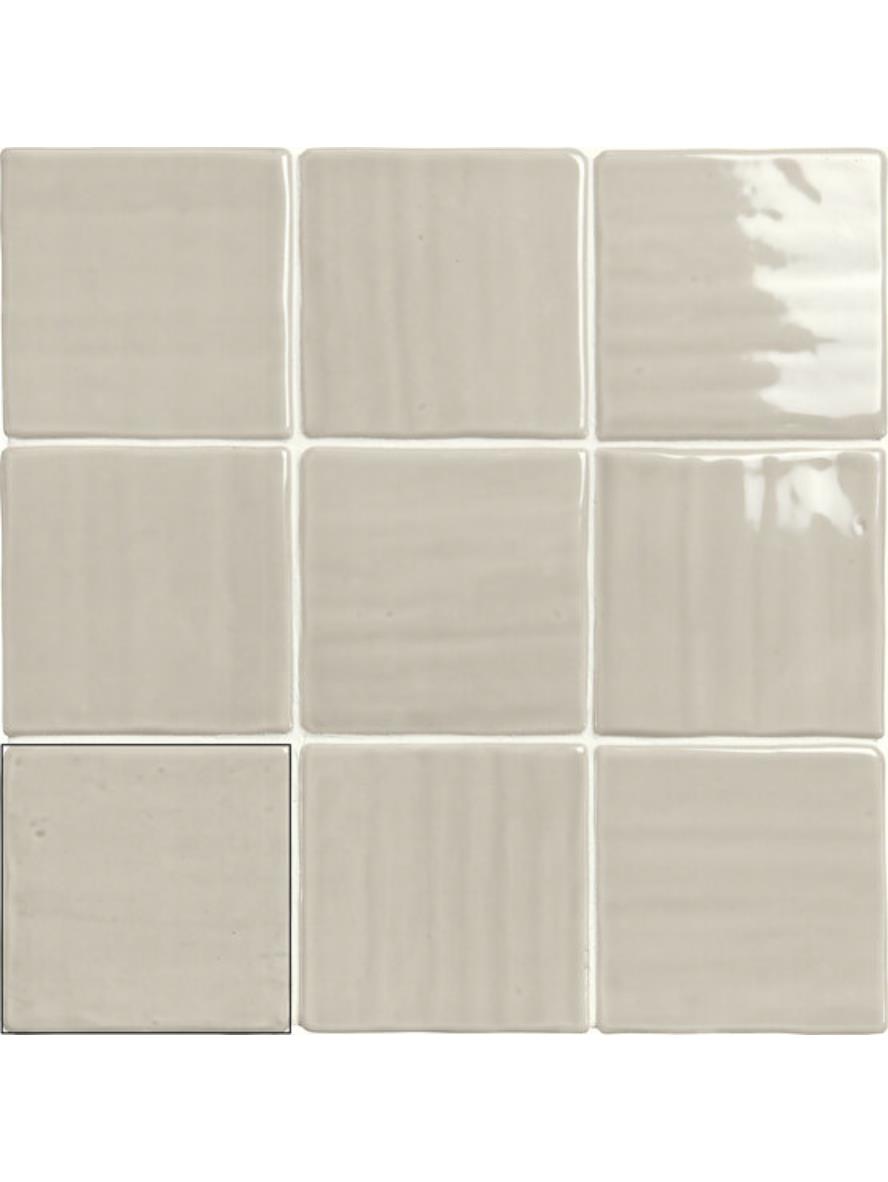 Manacor Grey 4" X 4" Ceramic Wall Tile Image Gallery