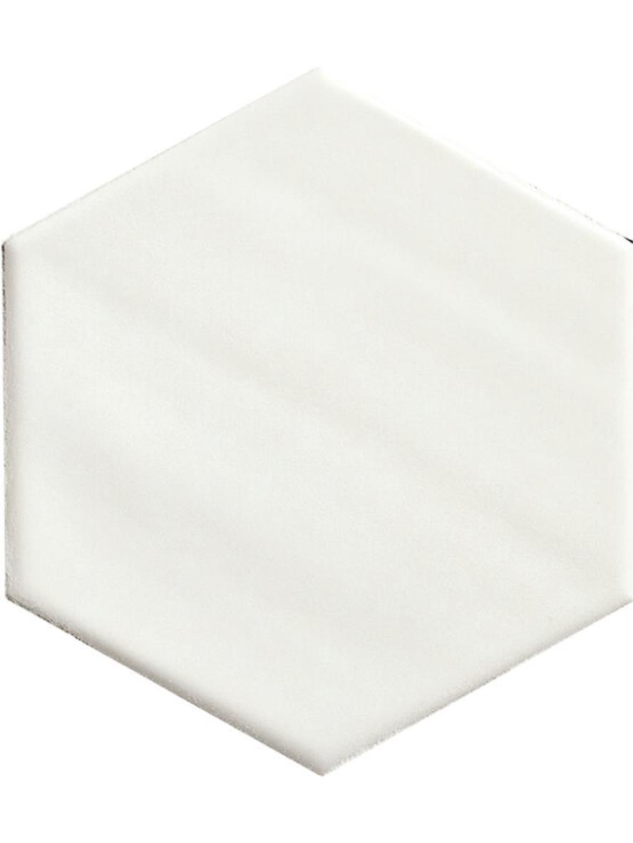 Manacor White 5" X 6" Ceramic Hexagon Tile Product Image